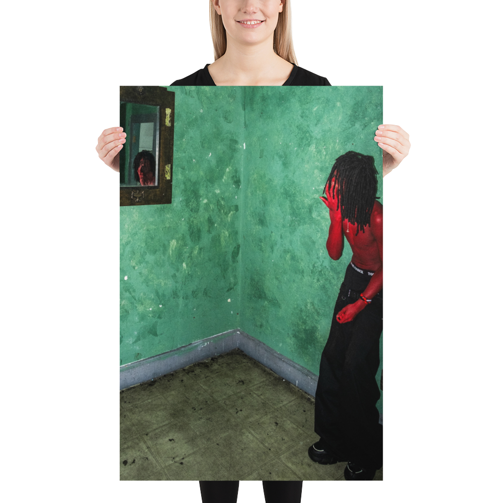 SKIN TURNS RED POSTER 1
