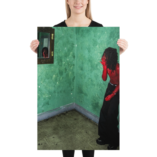 SKIN TURNS RED POSTER 1